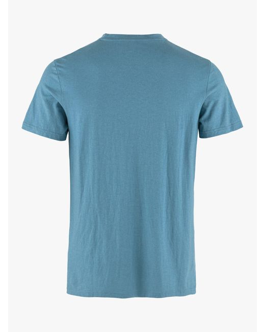 Fjallraven Blue Comfortable Short Sleeve T-shirt for men