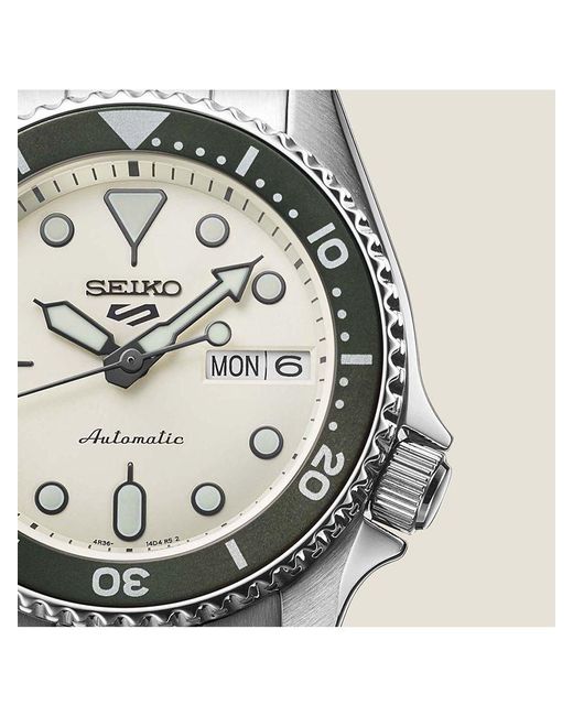 Seiko Multicolor Srpk31k1 5 Sports Skx Automatic Bracelet Strap Watch for men
