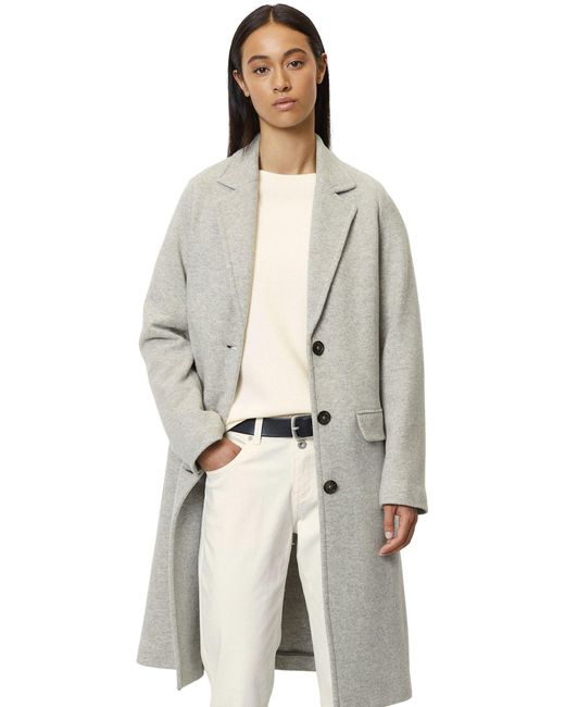 Marc O' Polo Natural Wool Blend Coat