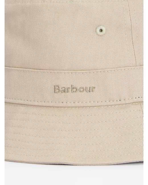 Barbour Natural Olivia Cotton Bucket Hat