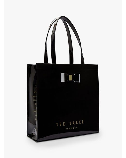 Ted Baker Black Soft Large Icon Bag