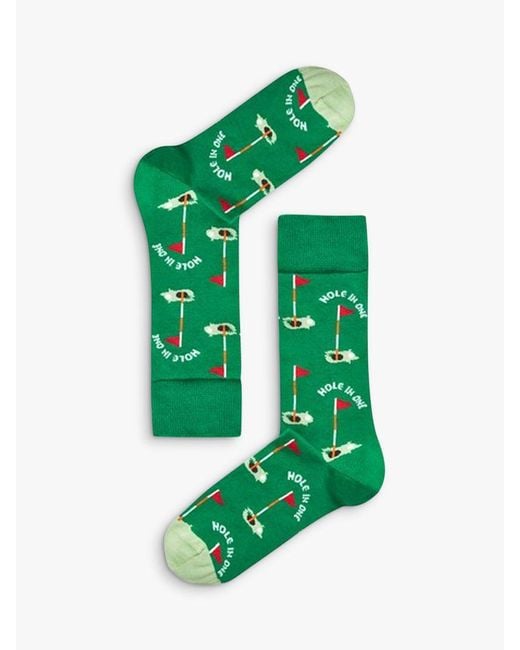 Happy Socks Green Hs By Sport Socks for men