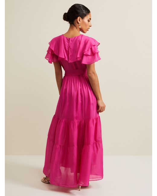 Phase Eight Pink Petite Mabelle Maxi Dress