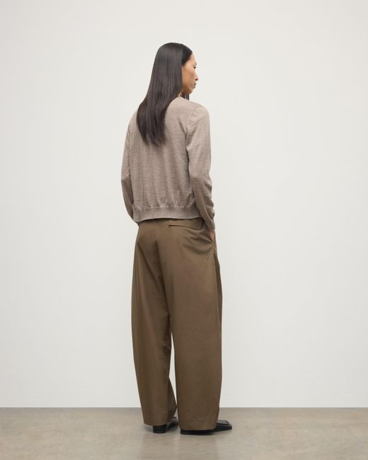 Johnstons Natural Honor Light Superfine Cashmere Cardigan