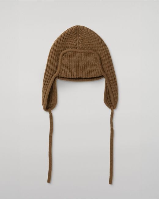 Johnstons Green Dewar Cashmere Deer Stalker Beanie