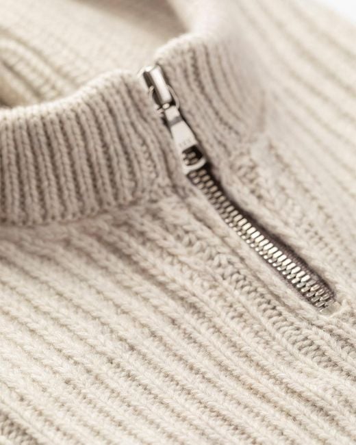 Johnstons White Nevis Cashmere Hood