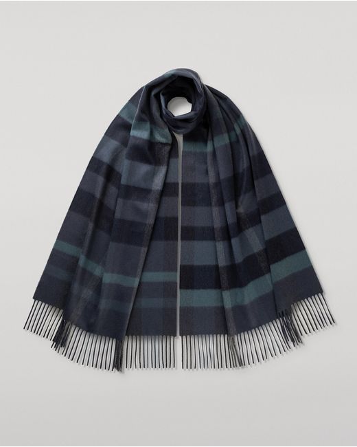 Johnstons Blue Tantallon Cashmere Stole