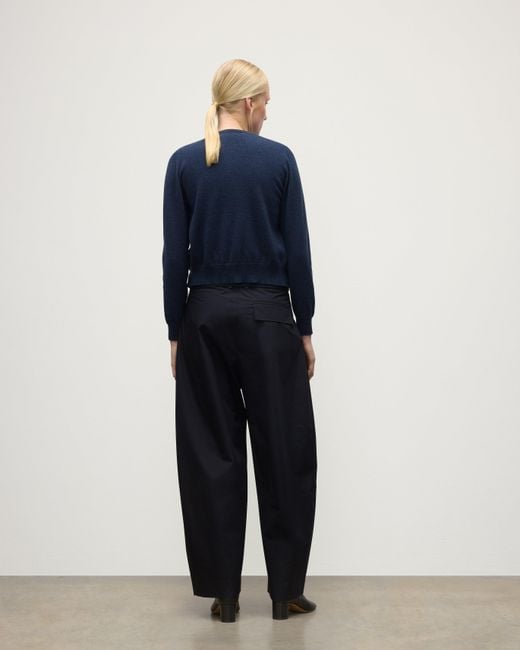 Johnstons Blue Iris Classic Cashmere Cardigan