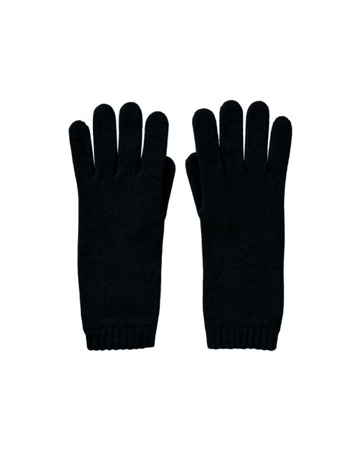 Johnstons Black Cashmere Gloves
