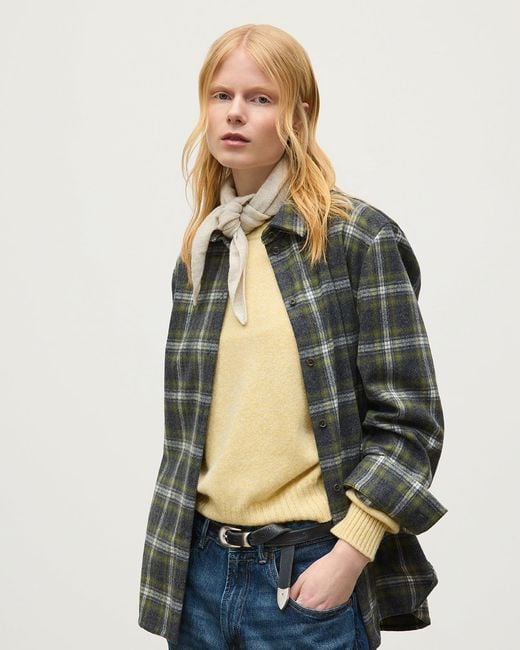 Johnstons White Reel Cashmere Bandana