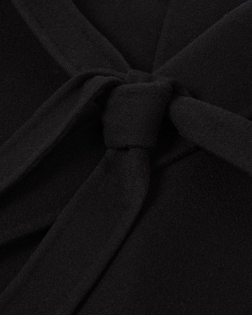 Johnstons Blue Cashmere Wrap Coat