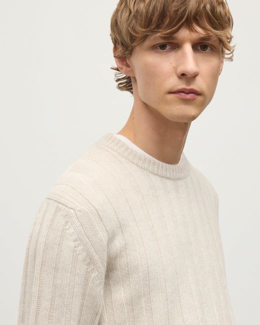 Johnstons Peel Natural Cashmere Jumper