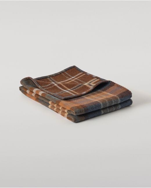 Johnstons Gray Double Face & Wool Throw