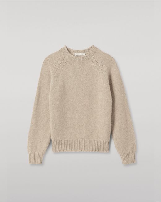 Johnstons White Bay Marl Cashmere & Cotton Jumper