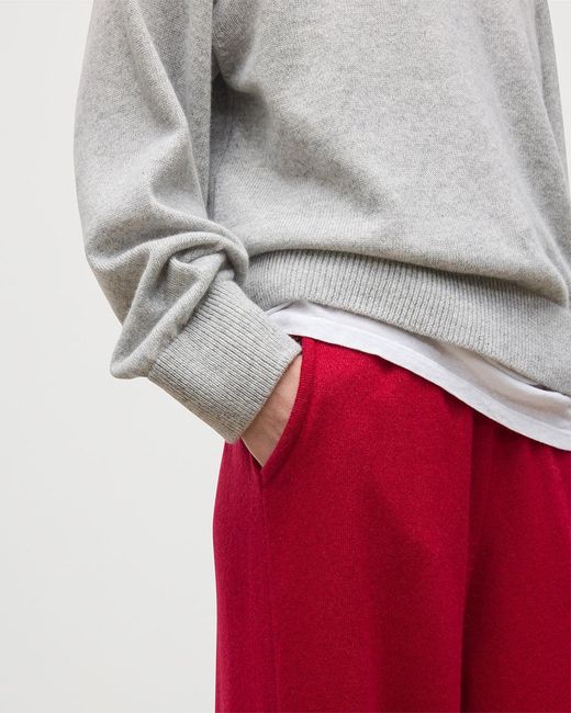 Johnstons White Coll Cashmere Trouser