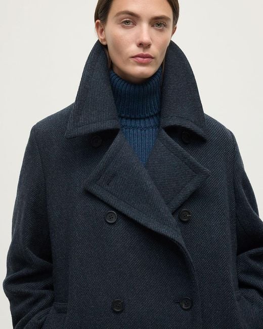 Johnstons Blue The Great Coat