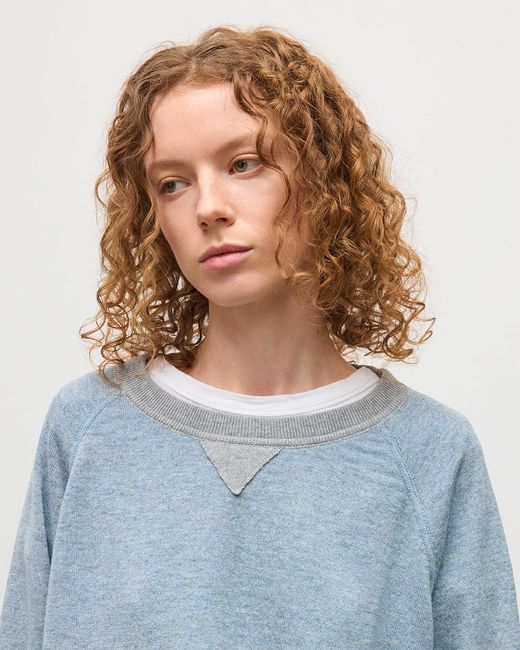 Johnstons Blue Beach Cashmere Sweatshirt