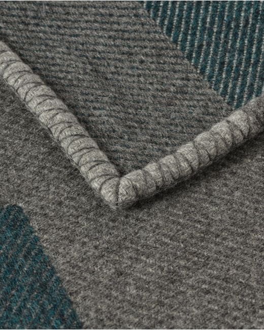 Johnstons Green Geometric Throw