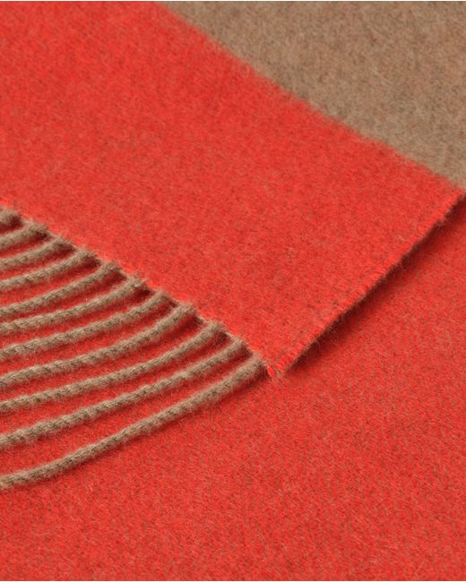 Johnstons Red Stripe Throw