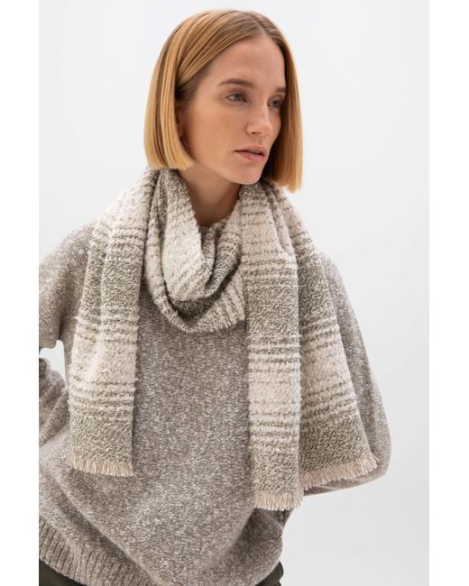 Johnstons Natural Textural Ombré Scarf