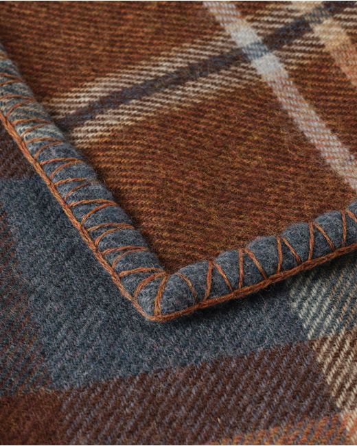 Johnstons Gray Double Face & Wool Throw