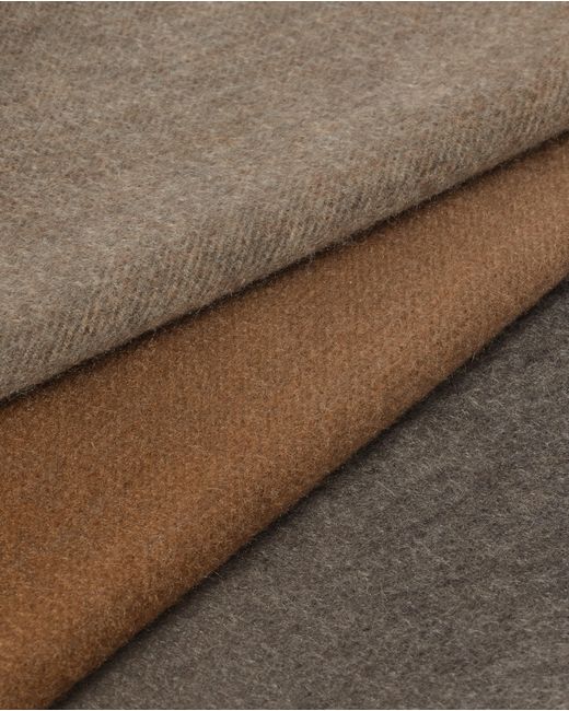 Johnstons Brown Umbra Ombre Cashmere Throw