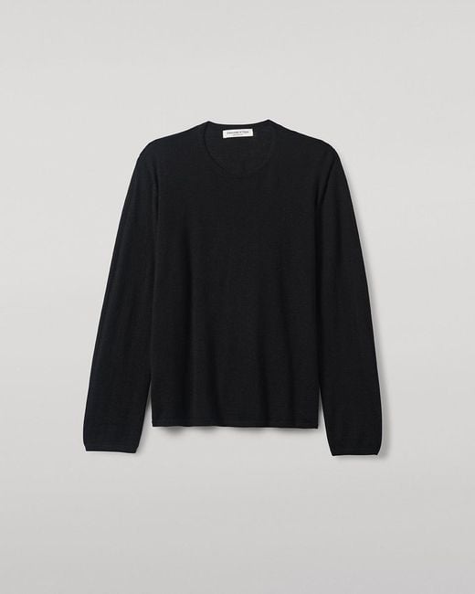 Johnstons Blue Superfine Cashmere Jumper