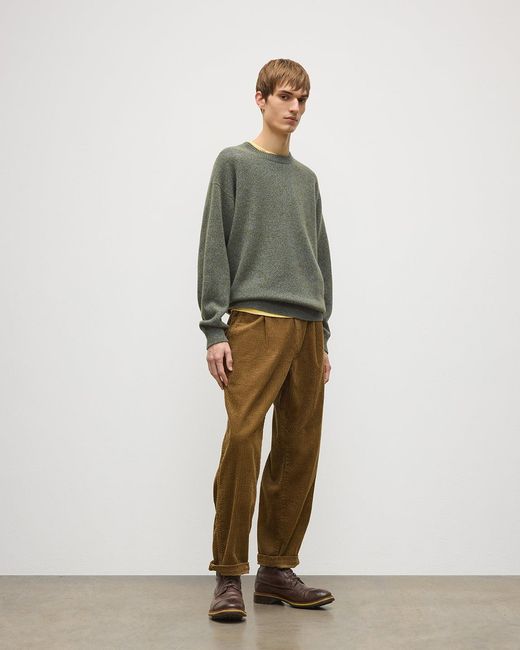 Johnstons Green Craigie Lambswool Jumper