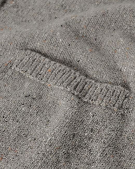 Johnstons White Donegal Cashmere Cardigan