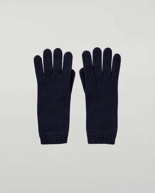 Johnstons Blue Cashmere Gloves