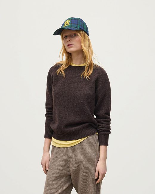 Johnstons White Blyth Lambswool Jumper