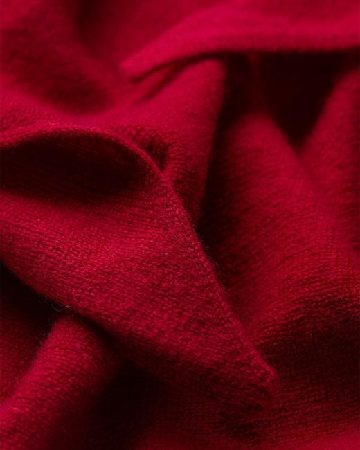 Johnstons Red Reel Cashmere Bandana