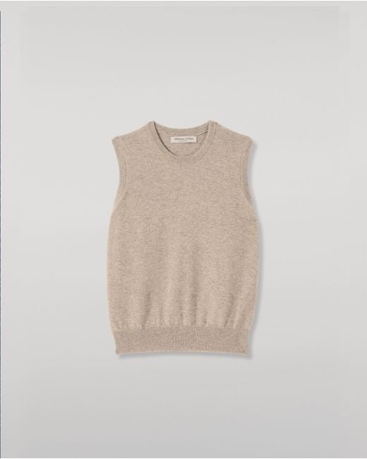 Johnstons Natural Iris Classic Light Cashmere Tank