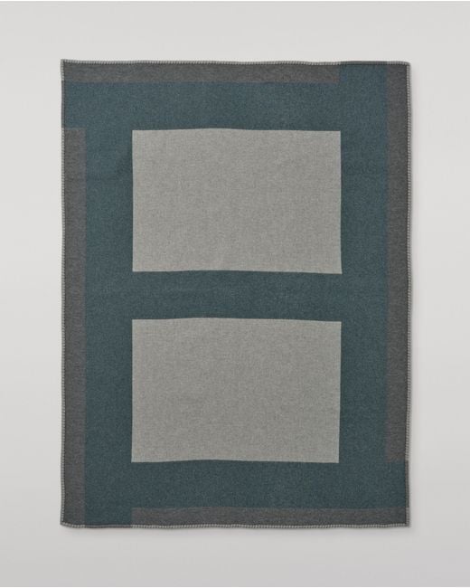 Johnstons Green Geometric Throw