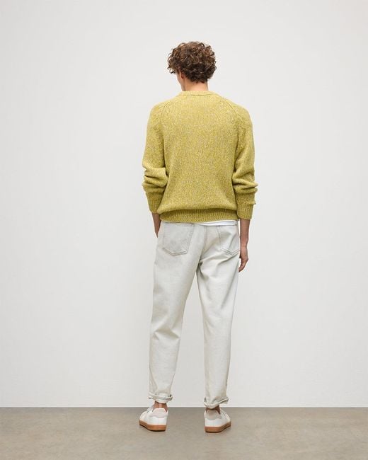 Johnstons White Fyfe Cashmere Jumper