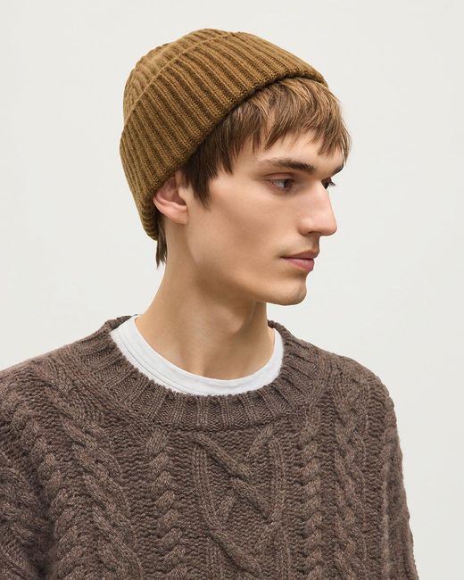 Johnstons Brown Lovat Cashmere Hat