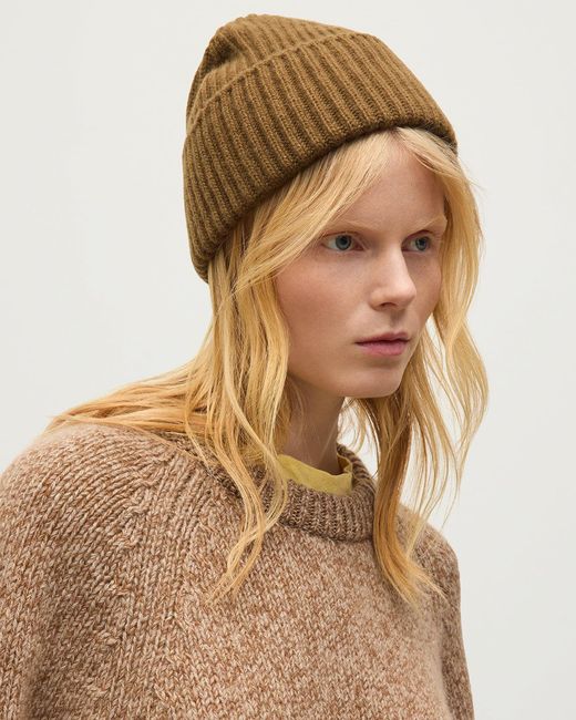 Johnstons Brown Lovat Cashmere Hat