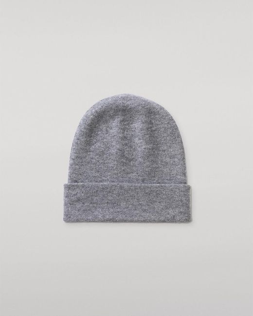 Johnstons Gray Braemar Cashmere Beanie