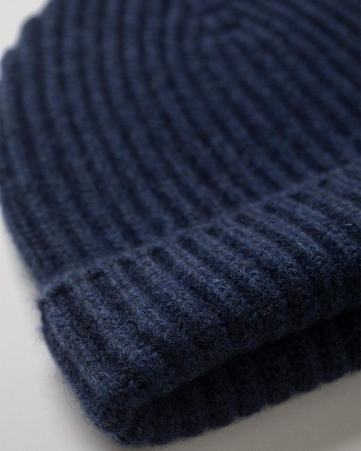 Johnstons Blue Lovat Cashmere Hat