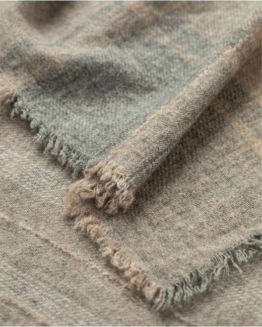 Johnstons Brown Gullane Cashmere Stole