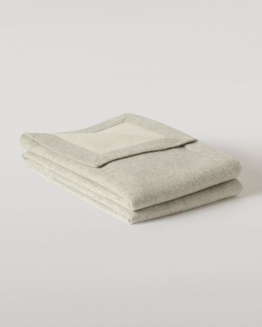 Johnstons Brown Made To Order Cashmere Throw
