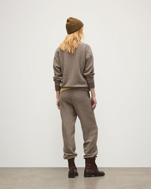 Johnstons Natural Reel Cashmere Half Zip Jumper