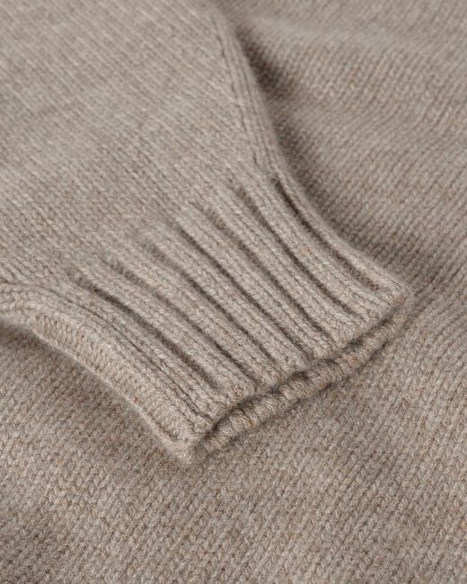 Johnstons White Relaxed Cashmere Jumper