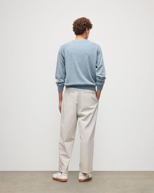 Johnstons Blue Beach Cashmere Sweatshirt