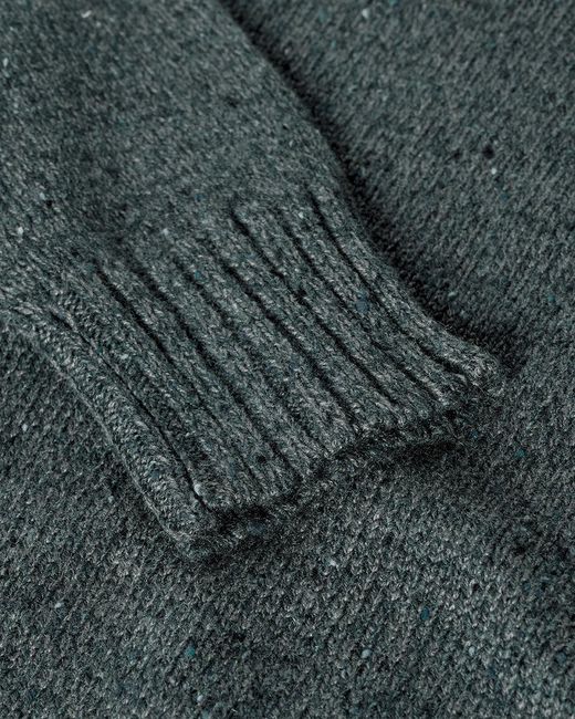Johnstons Blue Donegal Cashmere Jumper