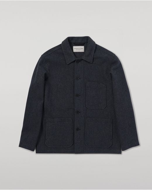 Johnstons Blue The Weavers Jacket for men