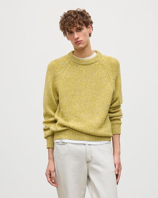 Johnstons White Fyfe Cashmere Jumper