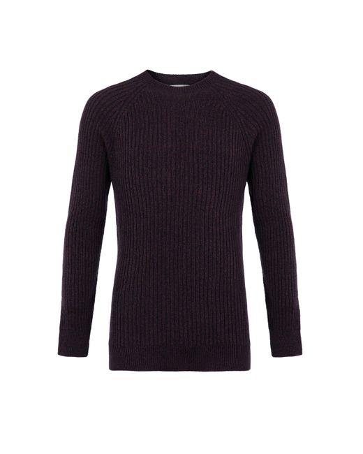 Johnstons Blue Cashmere Marl Sweater