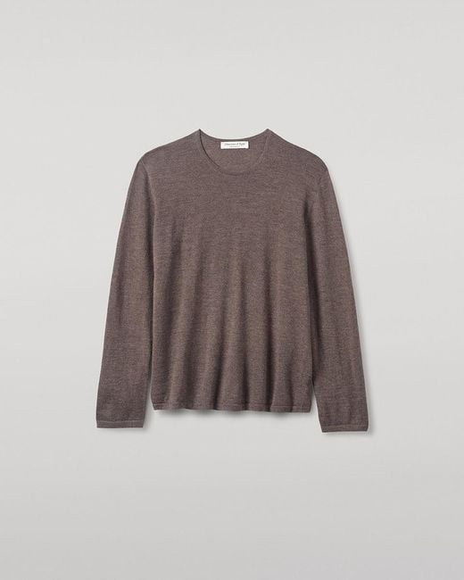 Johnstons White Superfine Cashmere Jumper
