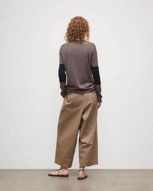 Johnstons Natural Euna & Superfine Cashmere T-Shirt